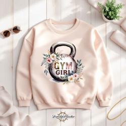 Buegelbild Gym Girl